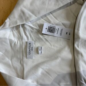 Contour White bodysuit medium NWT